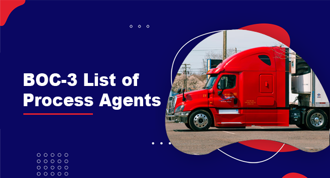 BOC-3 Process Agents Guide for FMCSA Compliance